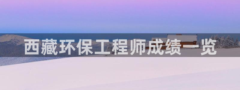 彩名堂官方下载地址：西藏环保工程师成