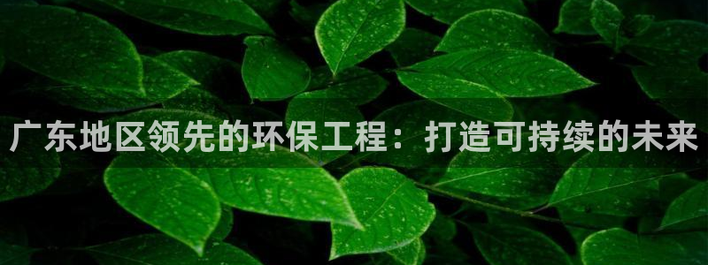 彩名堂预测软件：广东地区领先的环保工