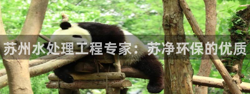 彩名堂官网计划：苏州水处理工程专家：